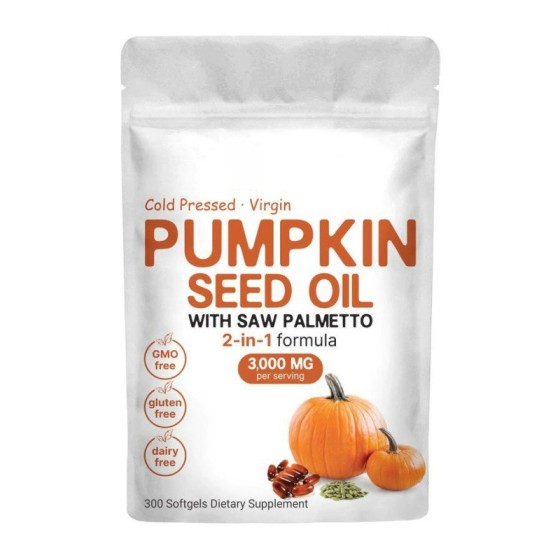 Pumpkin seed oil softgel